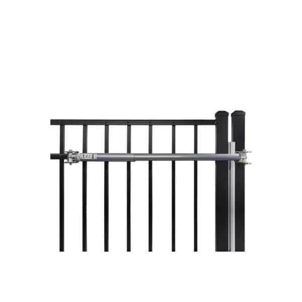 Adjustable Hydraulic Gate Closer For Gates 150-250 lbs Grey